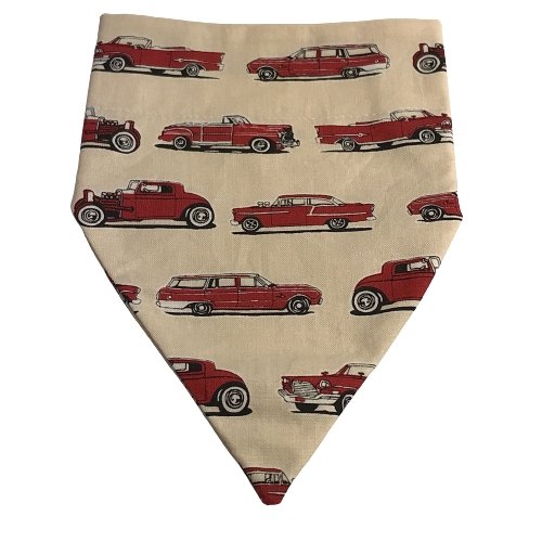 Classic Car Handmade Dog Bandana