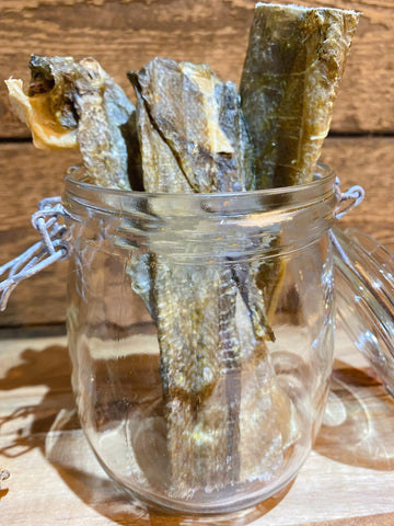 Fish Skin Chew Strips (2pcs) - The Doggy Deli