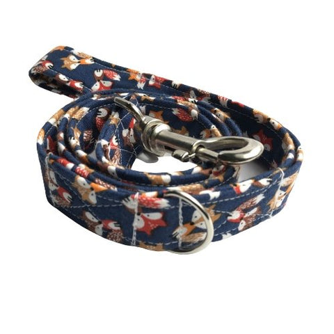 Fox Handmade Dog Lead - The Doggy Deli