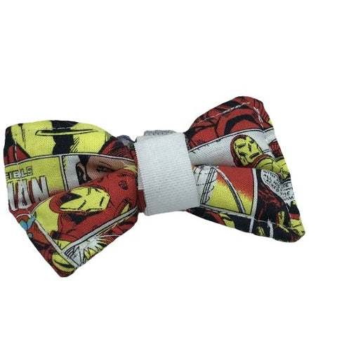 Man of Iron Handmade Dog Bowtie - The Doggy Deli