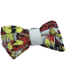 Man of Iron Handmade Dog Bowtie - The Doggy Deli