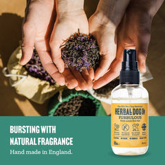 Rhubarb and Rose Natural Dog Cologne Perfume Spray 100ml - The Doggy Deli