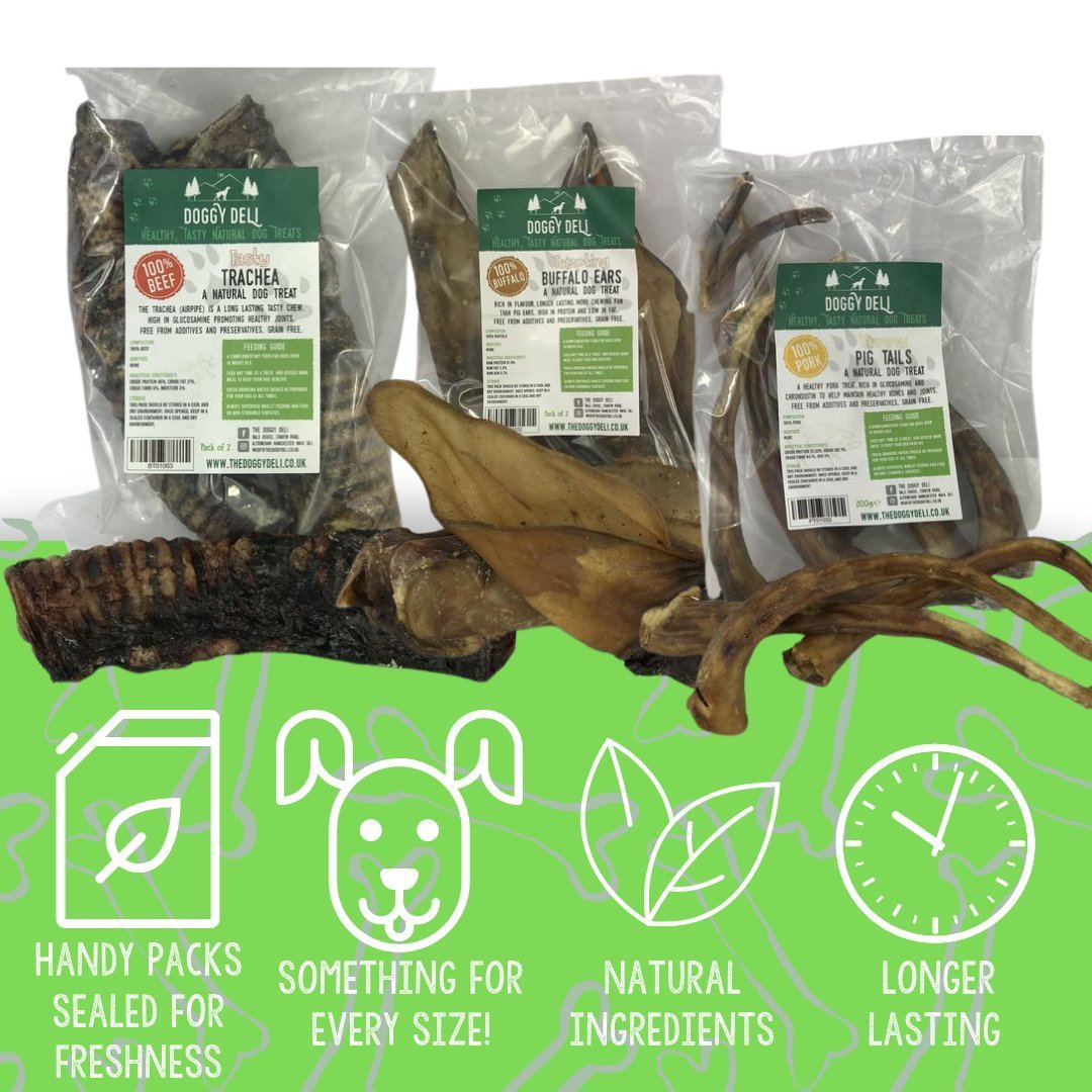 Natural Dog Chew Packs | The Doggy Deli