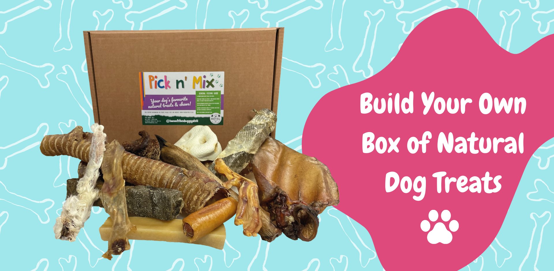 Natural Dog Treats - Pick n' Mix | The Doggy Deli