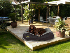 Box Border Dog Bed Waterproof - The Doggy Deli