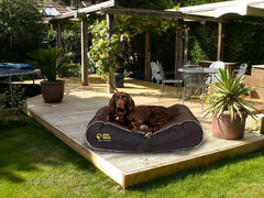 Box Border Dog Bed Waterproof - The Doggy Deli