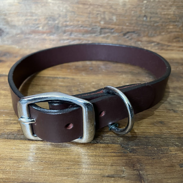Camon Leather Dog Collar