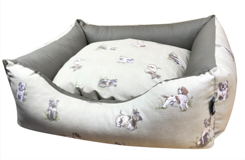 Dog design Settee Dog Bed - The Doggy Deli