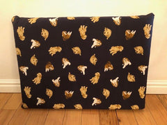 Dog Print Crash Pad/Crate Mat Dog Bed - The Doggy Deli