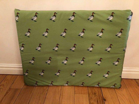 Duck Print Dog Bed Crash Pad/Crate Mat - The Doggy Deli