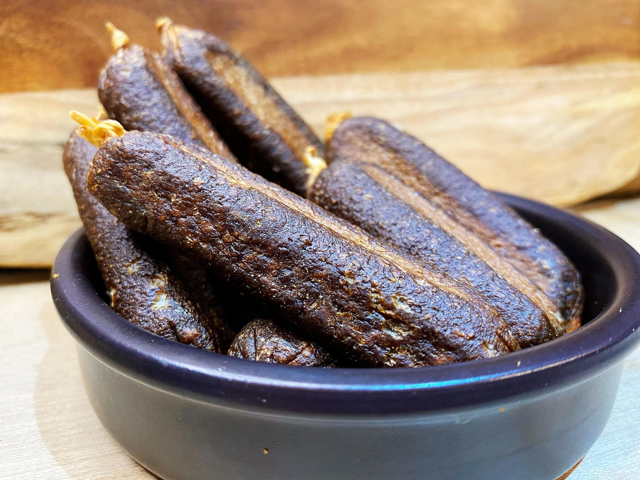 Dog online sausage treats