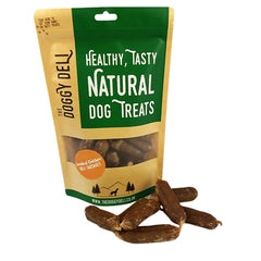 Gourmet Smoked Chicken Deli Sausages Treats for Dogs 200g - The Doggy Deli