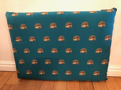 Hedgehog Print Crash Pad/Crate Mat Dog Bed - The Doggy Deli
