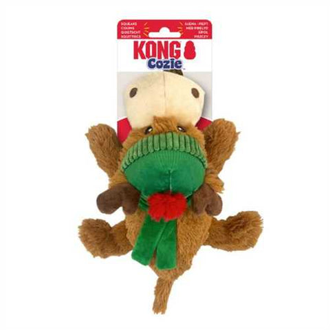 Kong Cozie Reindeer - Christmas Dog Toy - The Doggy Deli