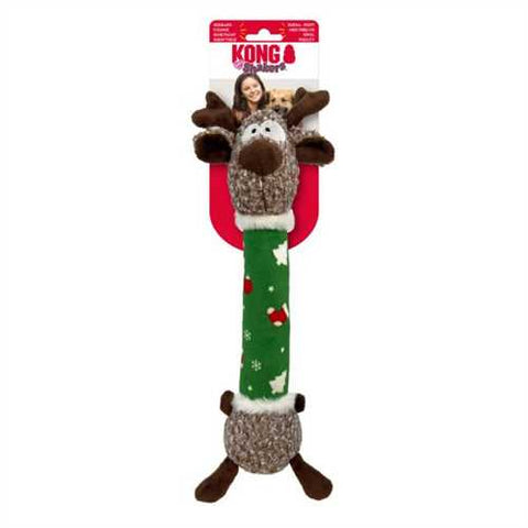 Kong Shakers Reindeer - Christmas Dog Toy - The Doggy Deli