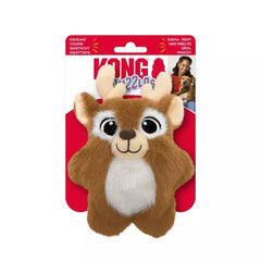 Kong Snuzzles Reindeer - Christmas Dog Toy - The Doggy Deli