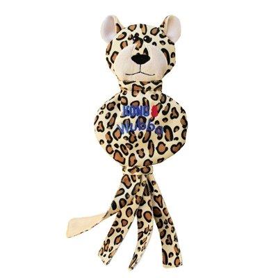 Kong Wubba No Stuff Cheetah Dog Toy - The Doggy Deli