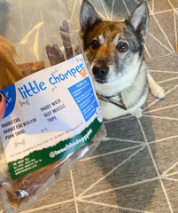 Little Chomper Bag - Natural Dog Treat Selection Bag for Smaller Dogs - The Doggy Deli