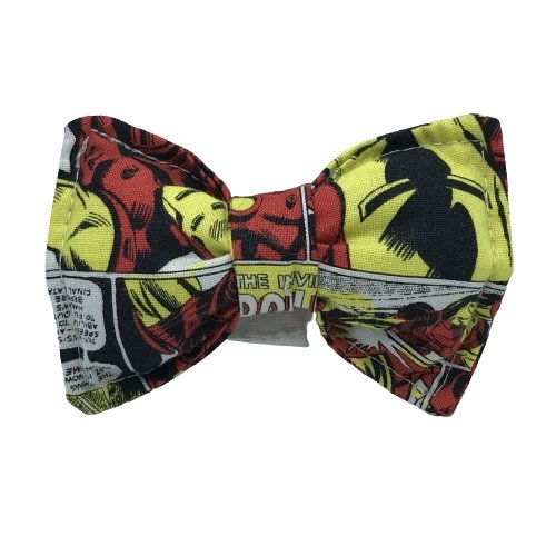 Man of Iron Handmade Dog Bowtie