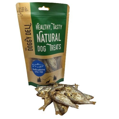 Mouth-watering Little Fish Dog Treats 75g Bag