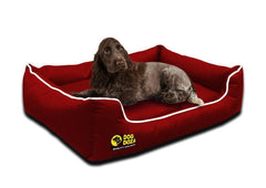 Orthopaedic Dog Bed Memory Foam Waterproof Settee Bed - The Doggy Deli