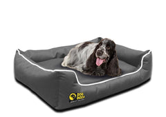 Orthopaedic Dog Bed Memory Foam Waterproof Settee Bed - The Doggy Deli