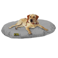 Orthopaedic Oval Dog Bed Memory Foam Crumb Filled Waterproof - The Doggy Deli