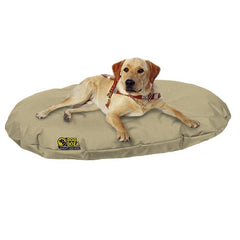 Orthopaedic Oval Dog Bed Memory Foam Crumb Filled Waterproof - The Doggy Deli