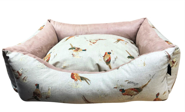 Pheasant Countryside Settee Dog Bed