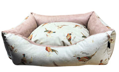 Pheasant Countryside Settee Dog Bed - The Doggy Deli