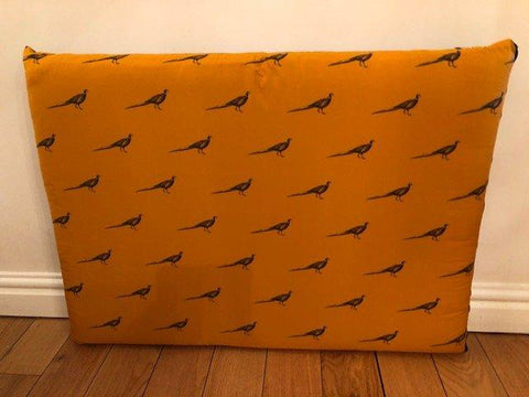 Pheasant Print Crash Pad/Crate Mat Dog Bed - The Doggy Deli