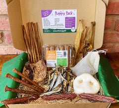 Puppy Pack - Natural Dog Treat Box for Puppies and Smaller Dogs - The Doggy Deli