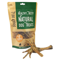 Scrumptious Chicken Feet Treat Chew for Dogs 100g - The Doggy Deli