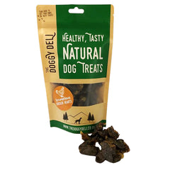 Scrumptious Chicken Hearts Dog Treat 100g - The Doggy Deli