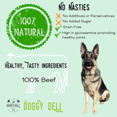 Tasty Trachea Dog Chew Treat Pack of 2 - The Doggy Deli