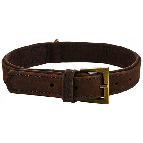 The Ernest Charles Co. Leather Dog Collar - The Doggy Deli