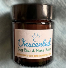 Unscented Natural Dog Paw & Nose Balm 30ml - The Doggy Deli