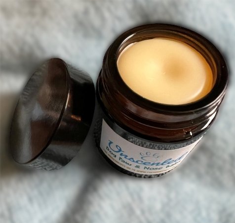 Unscented Natural Dog Paw & Nose Balm 30ml - The Doggy Deli