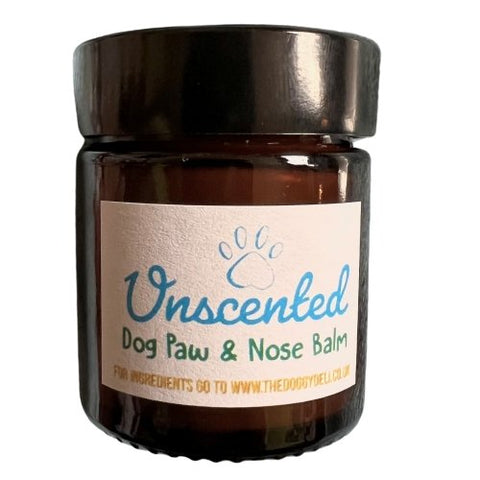 Unscented Natural Dog Paw & Nose Balm 30ml - The Doggy Deli